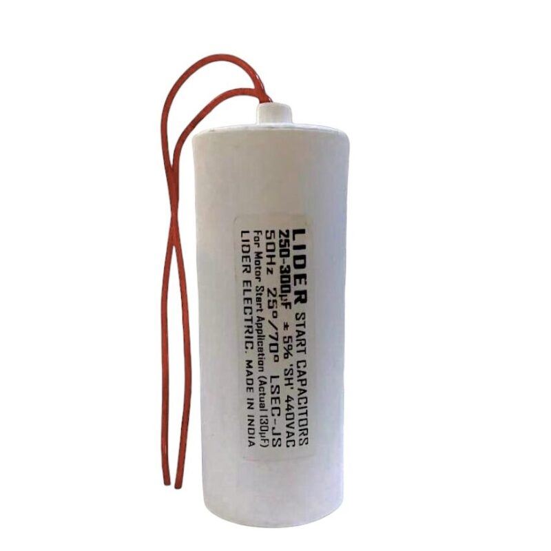 START ELECTROLYTIC CAPACITOR      /  [250-300MFD] [45*95MM] [275VAC] SERIES LS1