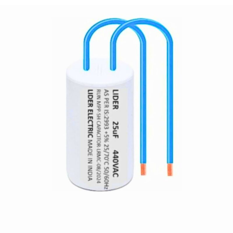 RUN CAPACITOR [25 MFD] [40*70] [440VAC]-SERIES-LR5