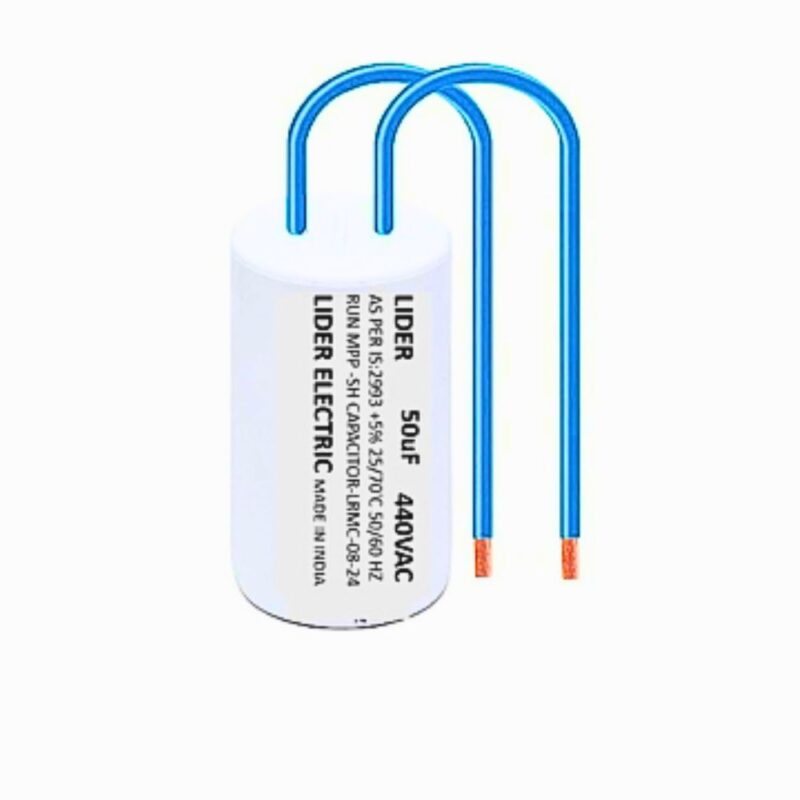 RUN CAPACITOR [50 MFD] [40*95] [275V AC]-SERIES-LR4