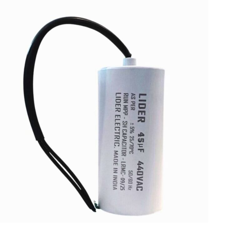 RUN CAPACITOR [45 MFD] [40*95] [275V AC]-SERIES-LR4