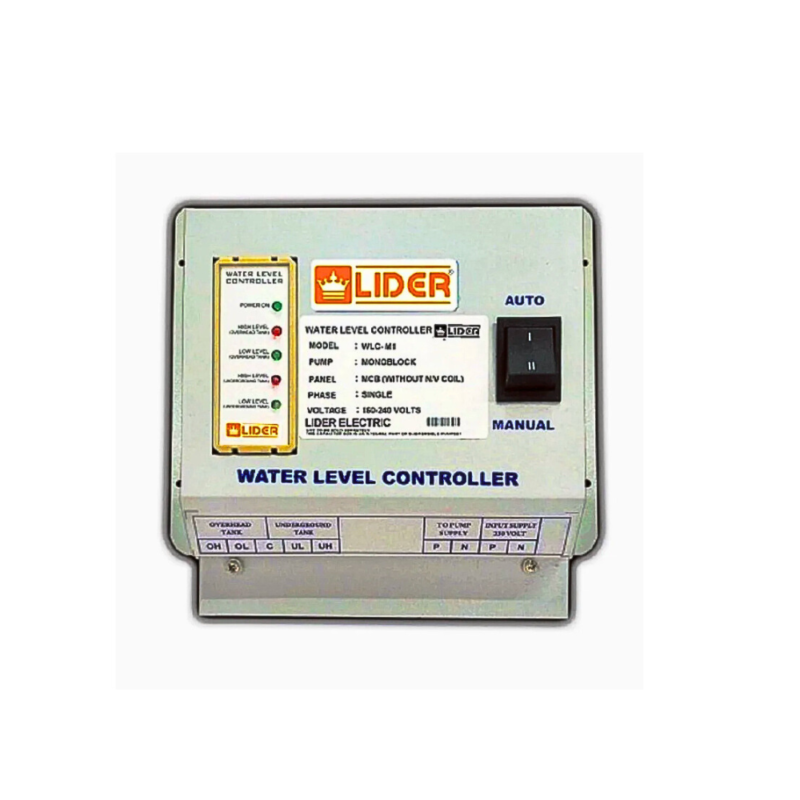 FULLY AUTOMATIC WATER LEVEL CONTROLLER SINGLE PHASE AND THREE PHASE-L[WLC-C1]