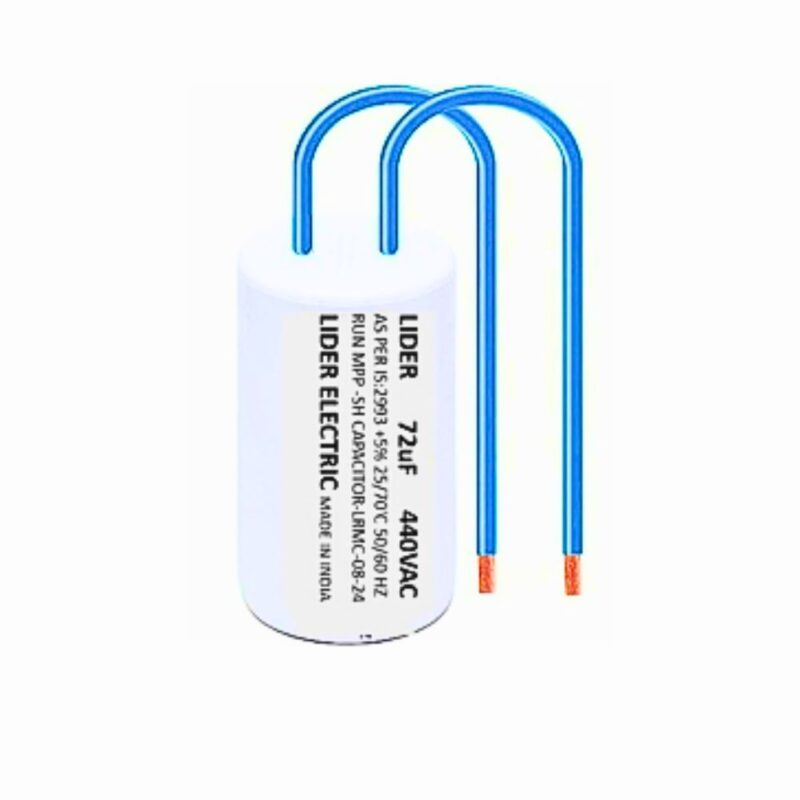 RUN CAPACITOR [72 MFD] [50*95] [275V AC]-SERIES-LR4