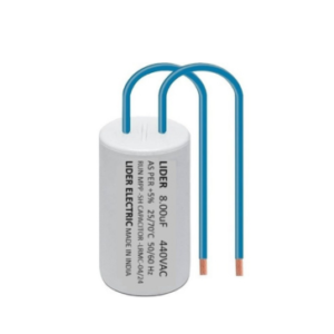 RUN CAPACITOR [8 MFD] [30*57] [440VAC]-SERIES-LR5