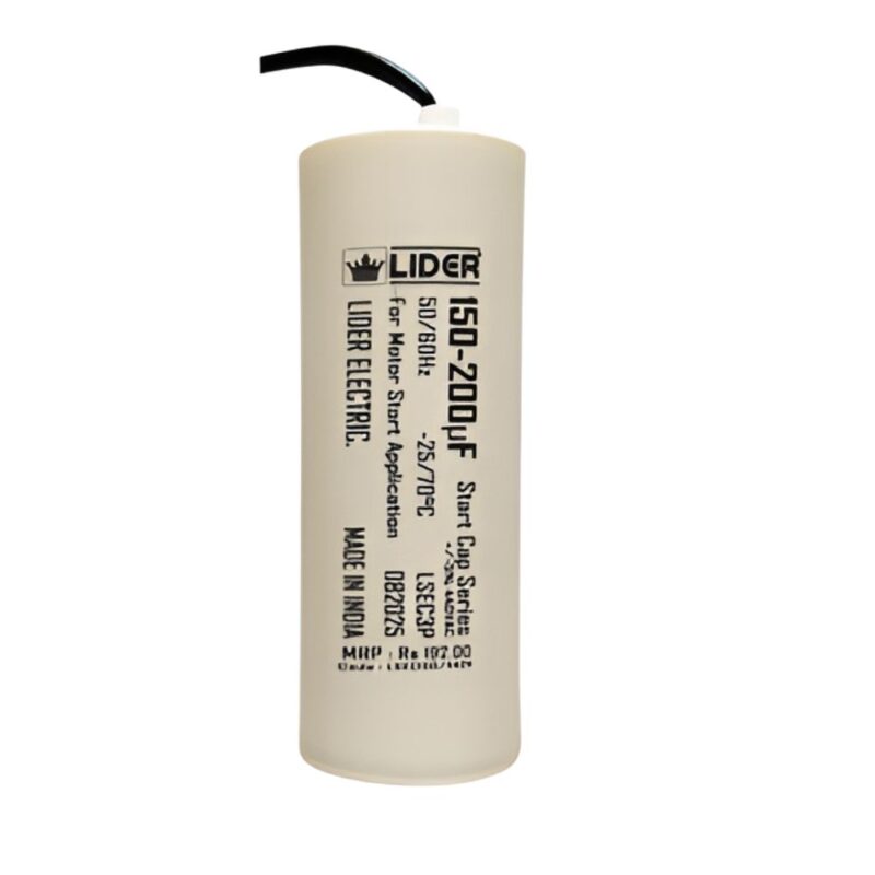 START ELECTROLYTIC CAPACITOR      /  [150-200MFD] [50*120MM] [440VAC] SERIES LS3
