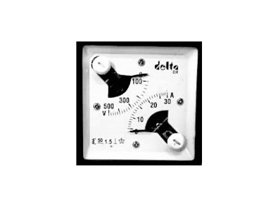 SUARE AMPERE+VOLT METER